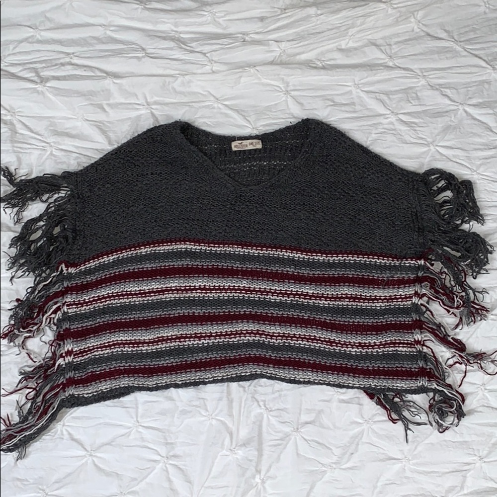 Hollister Crop Poncho